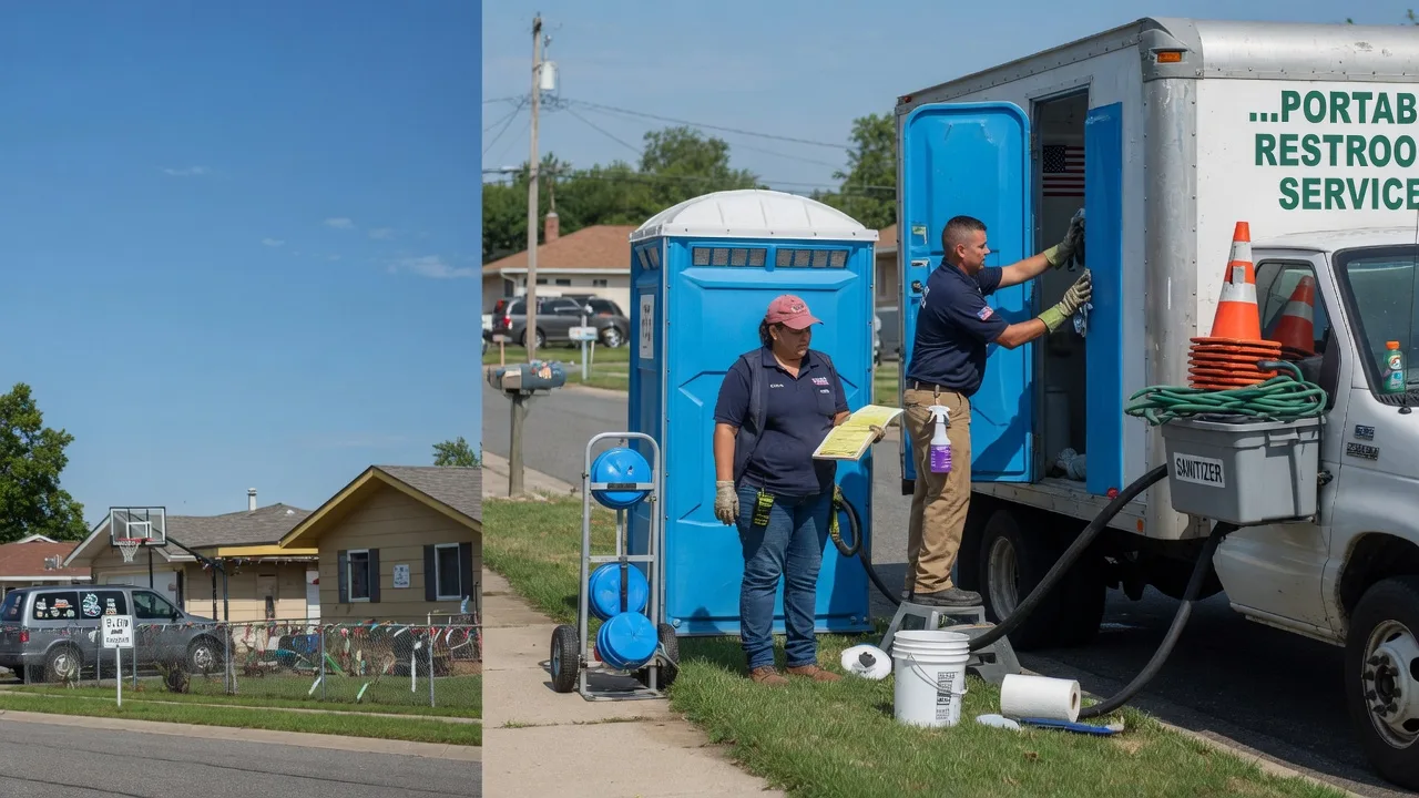 Portable Toilet Rental in Blue Mounds, WI near me